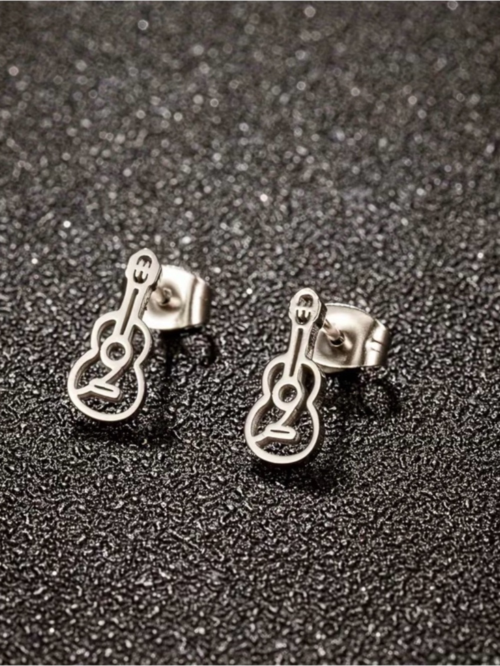 Music Theme Stud Earrings - pick 1 pair (buy now) - Picture 3 of 7